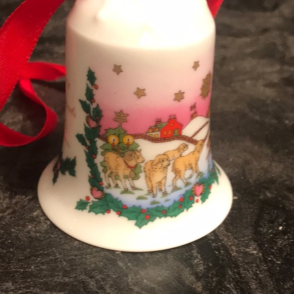 Set of 3 ceramic Christmas ornaments - Picture 8 of 8